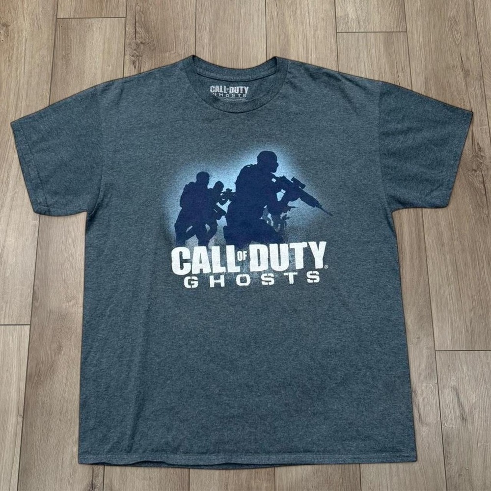 Call of Duty COD Ghosts graphic gaming t-shirt Size L